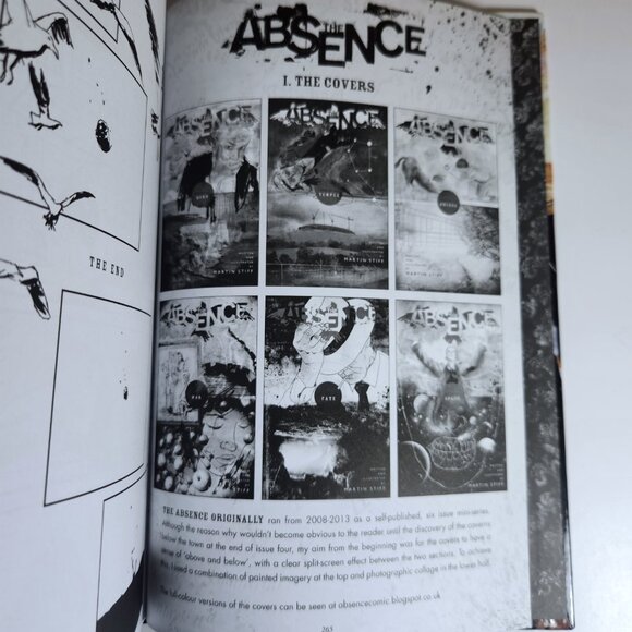 The Absence Graphic Novel Martin Stiff Hardcover 1st Edition 2014 Comic - Picture 15 of 16
